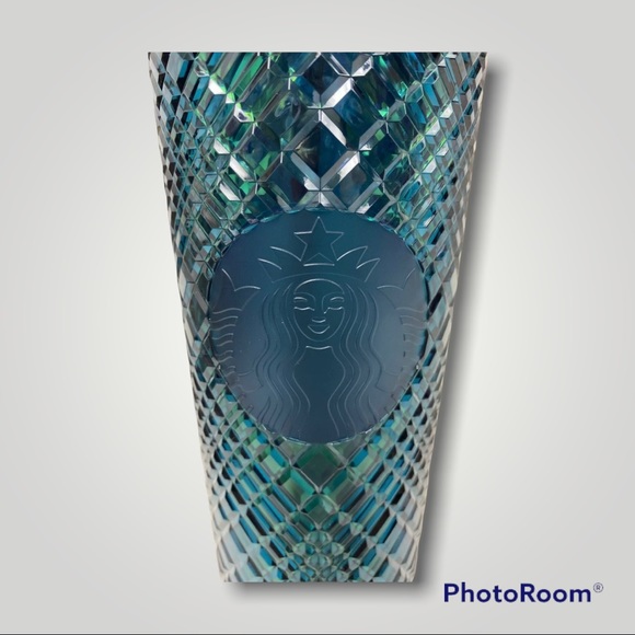 STARBUCKS HOLIDAY 2021 CHRISTMAS GREEN EMERALD TUMBLER 24oz VENTI 💚🎄 - Picture 3 of 3